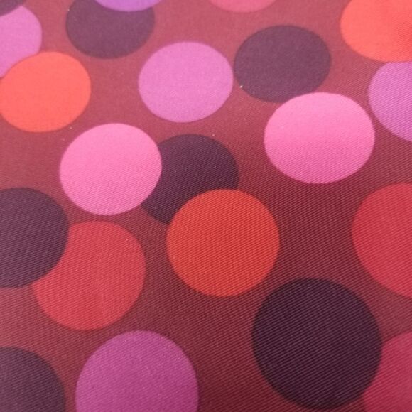 Beautiful three piece nylon LULU BY LILU GUINNESS TOTE BAG. PURPLE PINK. - Picture 14 of 16